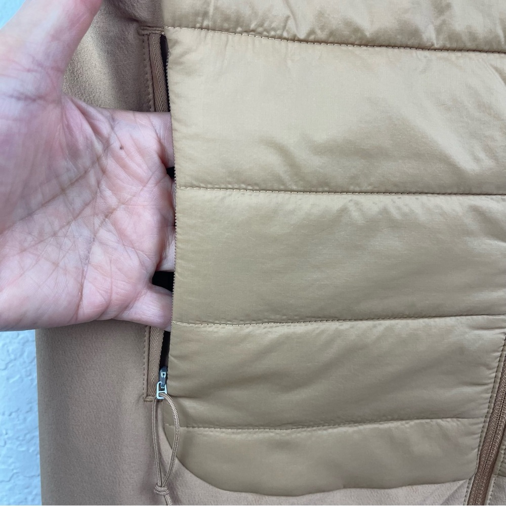 The North Face Women's Tan Shelter Cove Puffer Quilted Vest Sz S - Picture 8 of 11